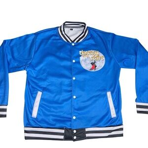 Blue 'Dancing with the Stars' Logo Satin Jacket